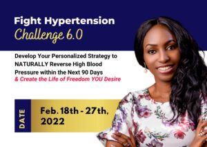 Fight Hypertension Challenge flier
